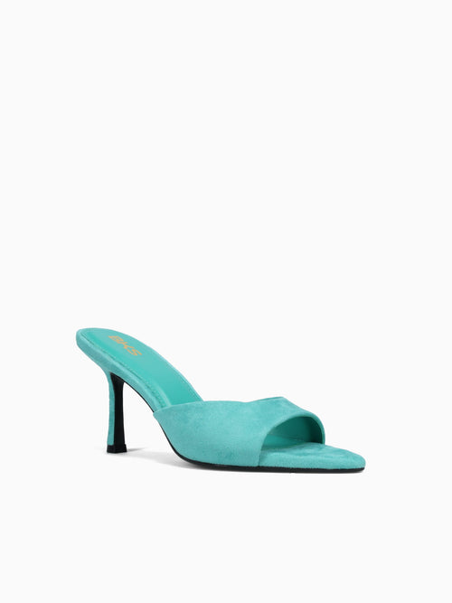 Katje Teal Suede Blue / 5 / M