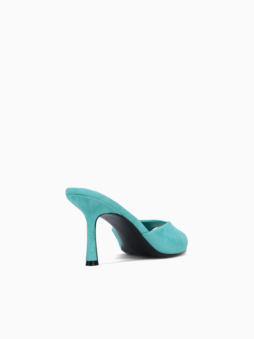 Katje Teal Suede Blue / 5 / M