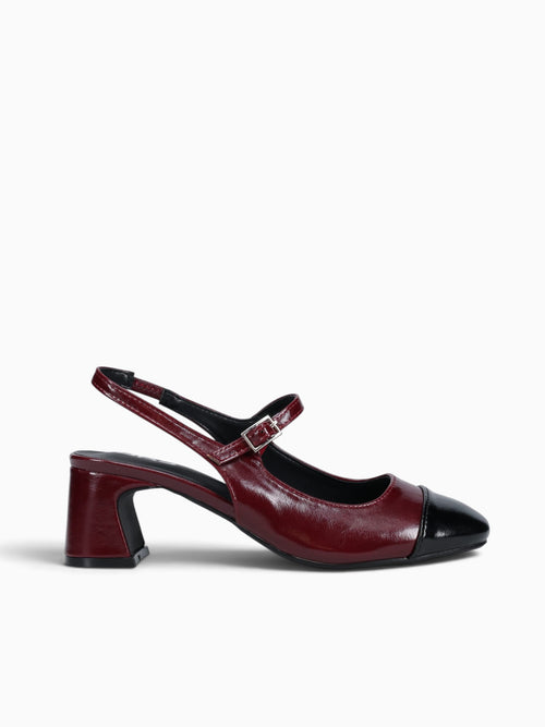 Aria Burgundy Patent Wine / 5 / M