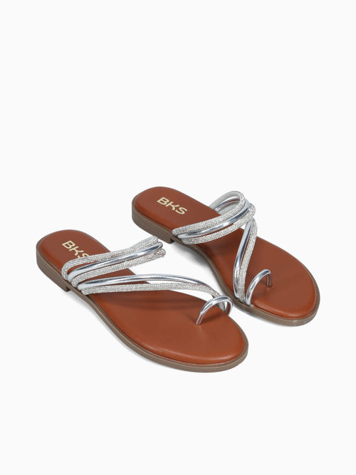 Gina Silver Metallic Silver / 5 / M