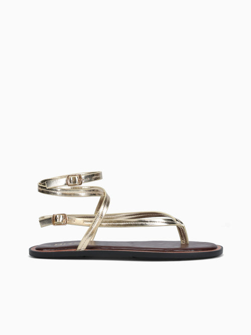 Adena Gold Metallic Gold / 5 / M
