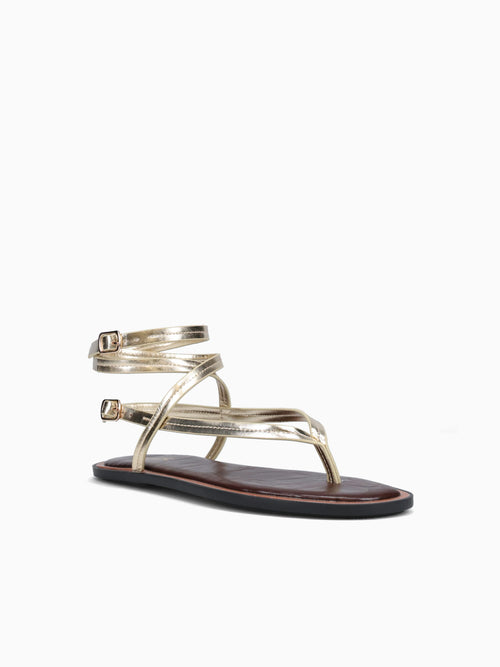 Adena Gold Metallic Gold / 5 / M