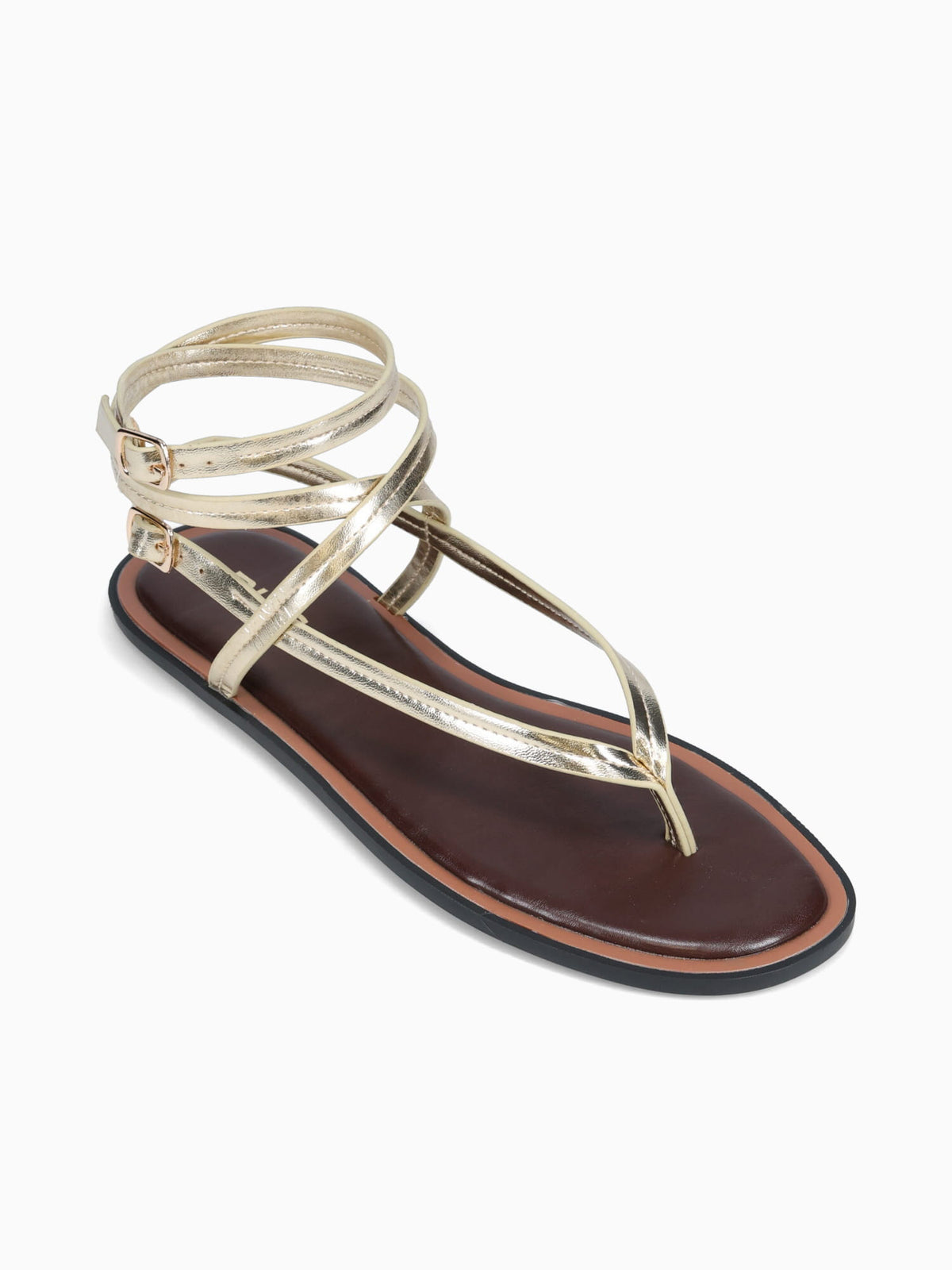 Adena Gold Metallic Gold / 5 / M