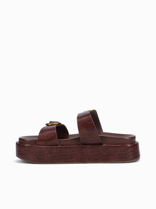 Wanda Brown Smooth Brown / 5 / M
