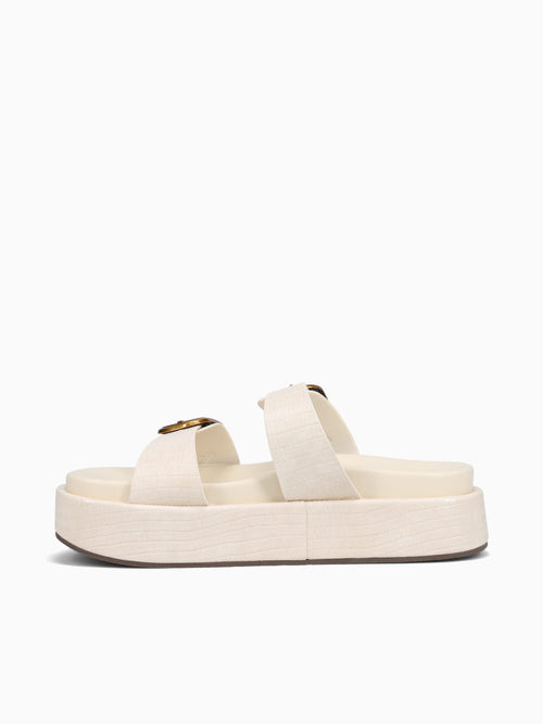 Wanda Beige Smooth Light Blue / 5 / M