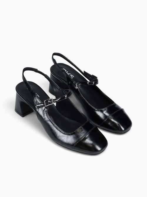 Aria Black Patent Black / 5 / M