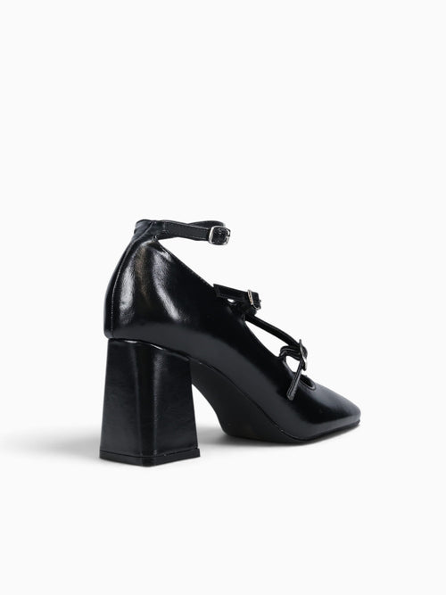 Margot Black Patent Black / 5 / M