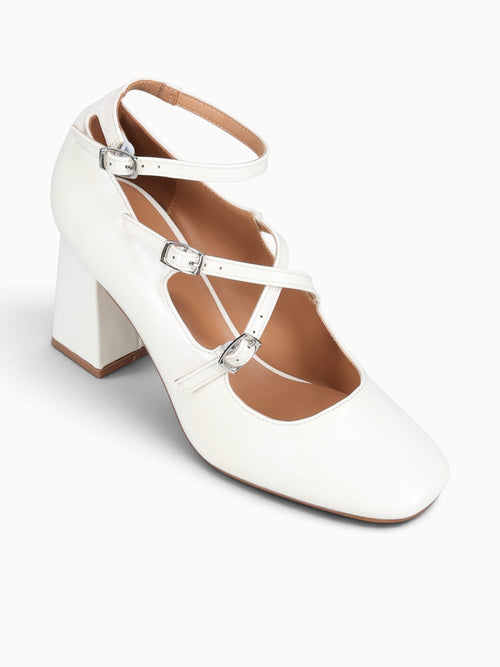 Margot Off White Patent Off White / 5 / M