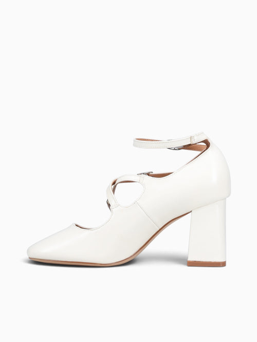 Margot Off White Patent Off White / 5 / M