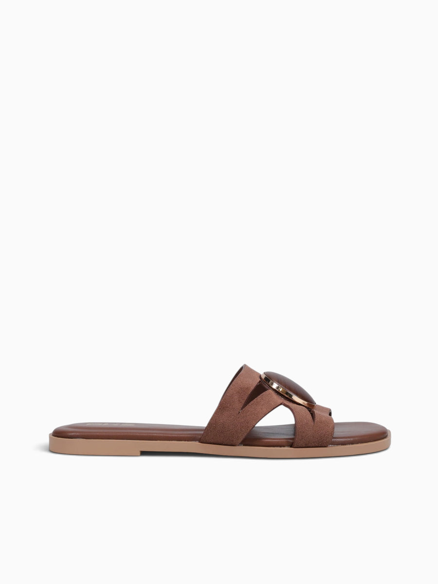 Freya Dark Brown Textile Dark Brown / 5 / M