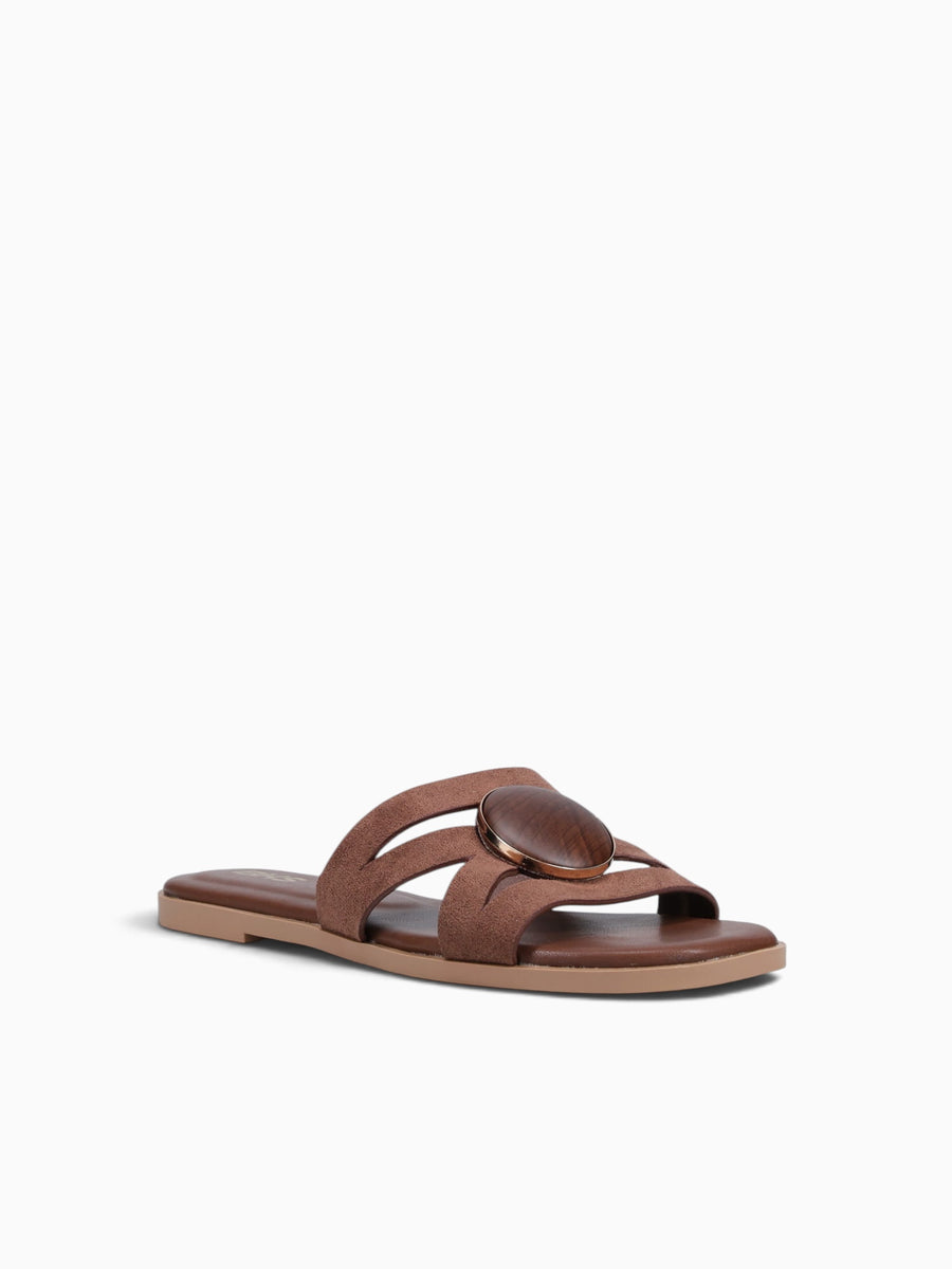 Freya Dark Brown Textile Dark Brown / 5 / M