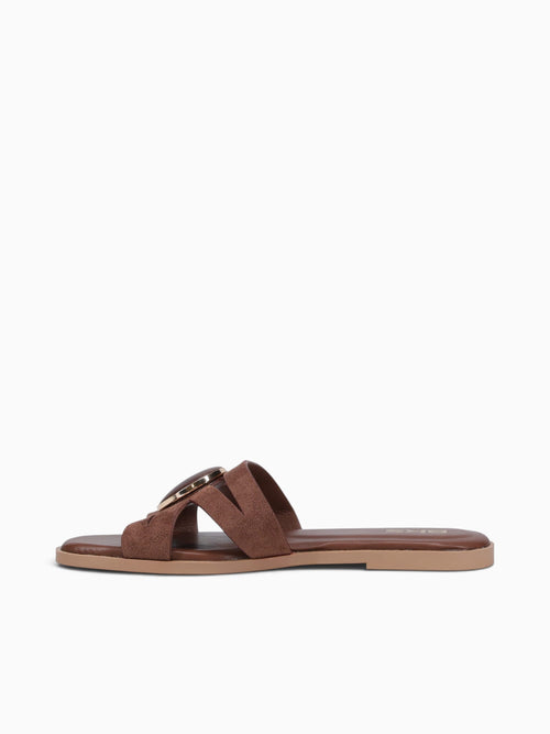 Freya Dark Brown Textile Dark Brown / 5 / M