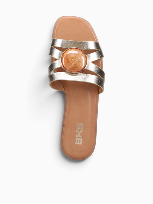 Freya Gold Metallic Gold / 5 / M