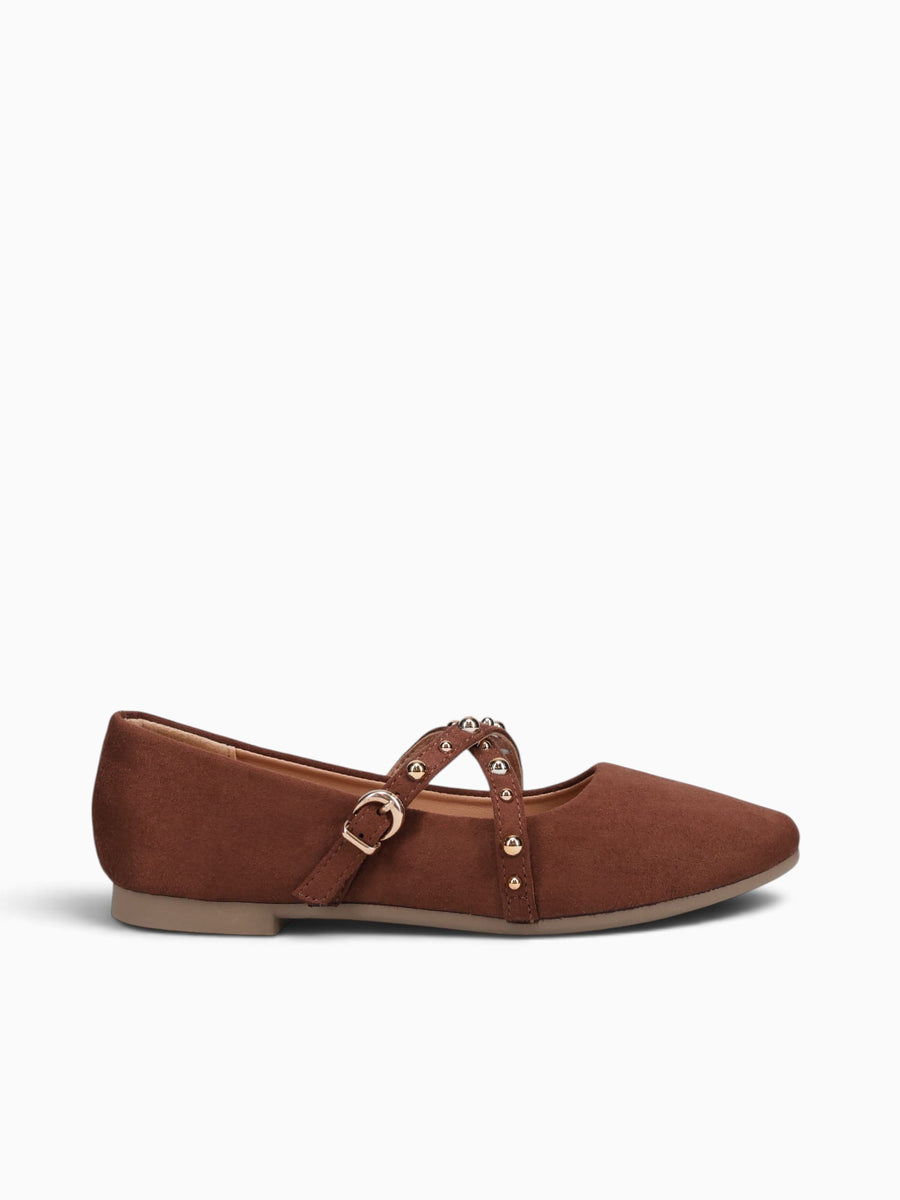 Yara Dark Brown Suede Dark Brown / 5 / M