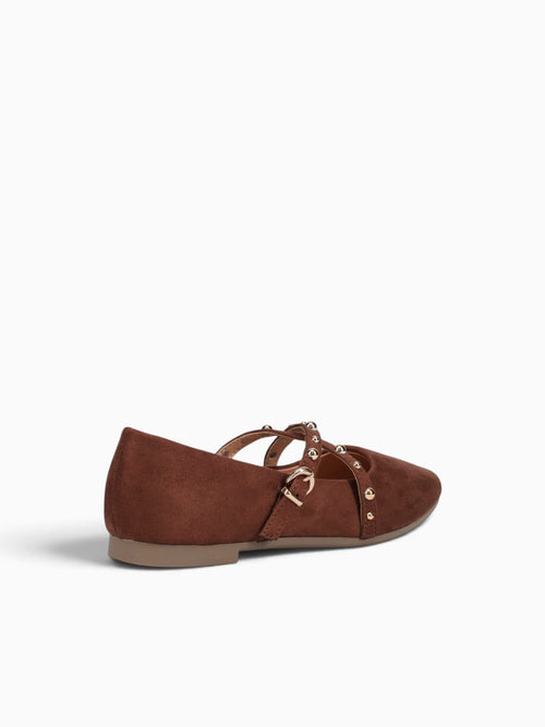 Yara Dark Brown Suede Dark Brown / 5 / M