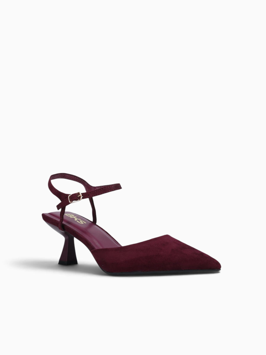 Lara Plum Suede Purple / 5 / M