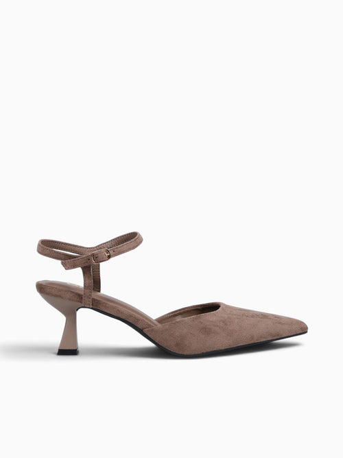 Lara Khaki Suede Brown / 5 / M