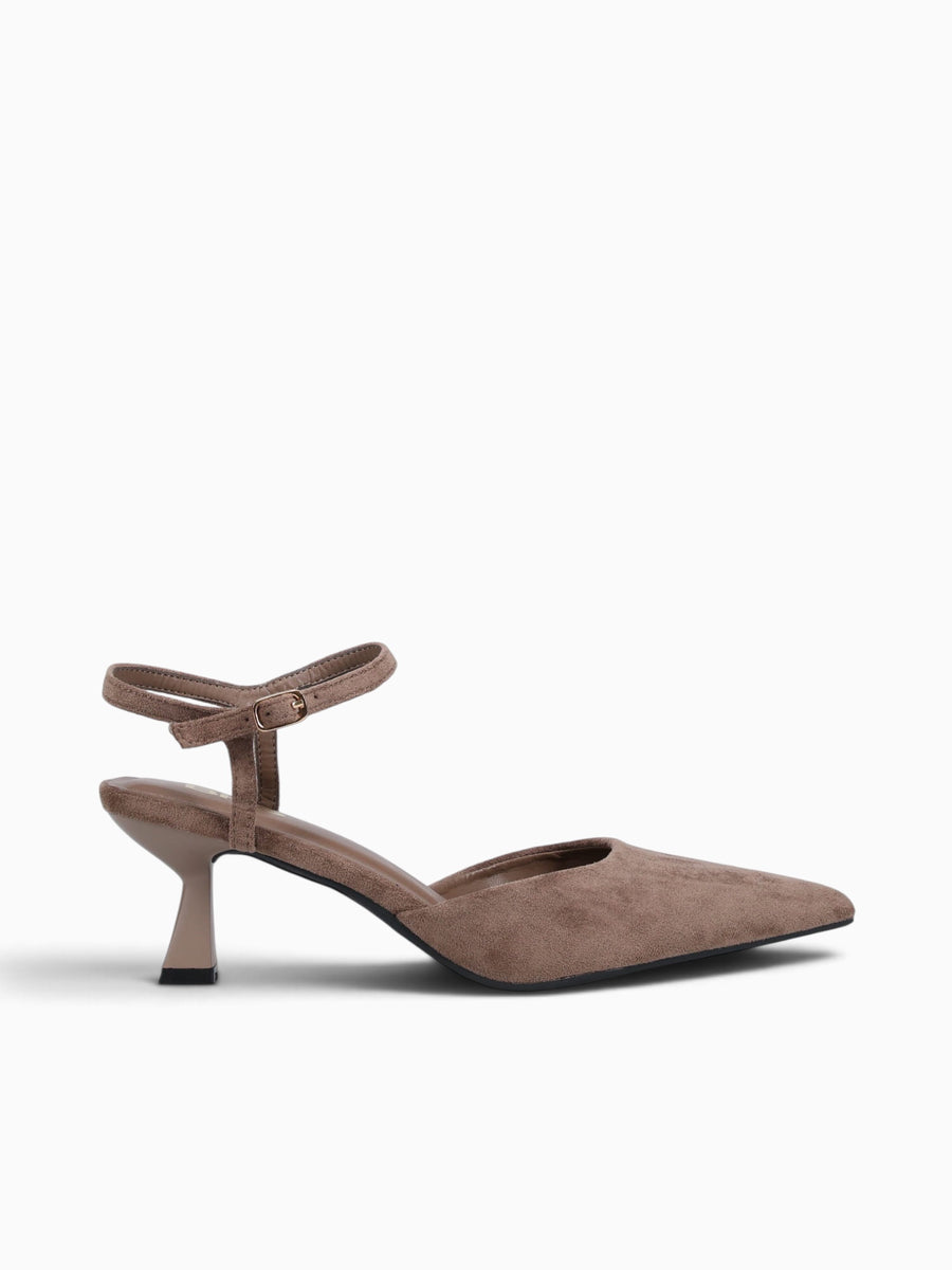 Lara Khaki Suede Brown / 5 / M