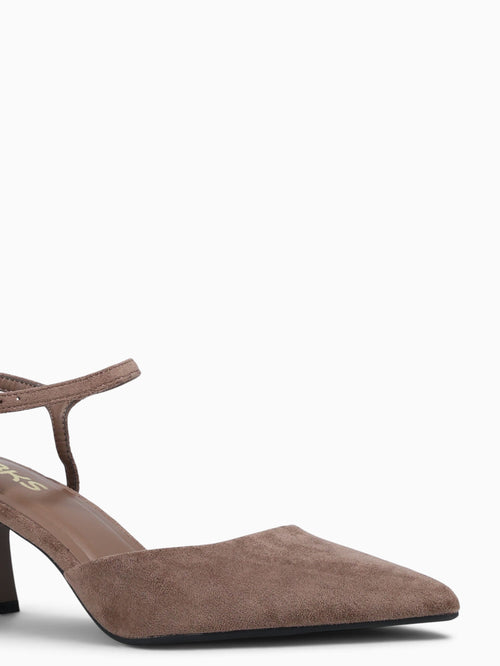 Lara Khaki Suede Brown / 5 / M