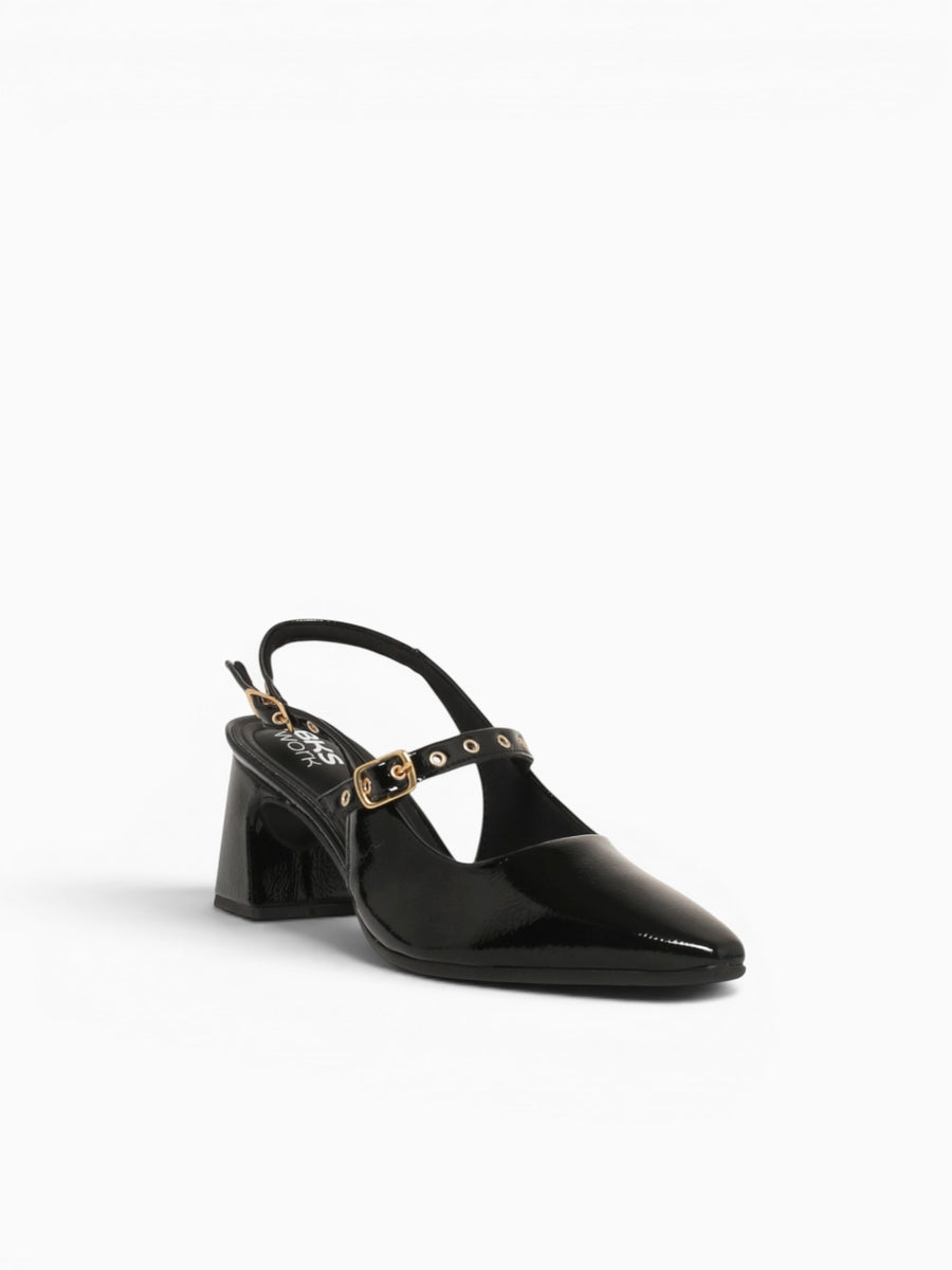Meira Preto Verniz Gloss Black / 5 / M