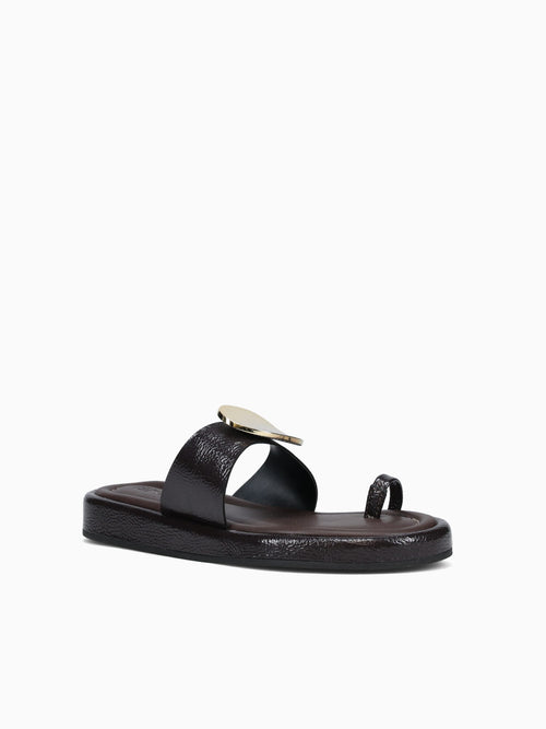 Shapira Macchiato Verniz Molhado Brown / 5 / M