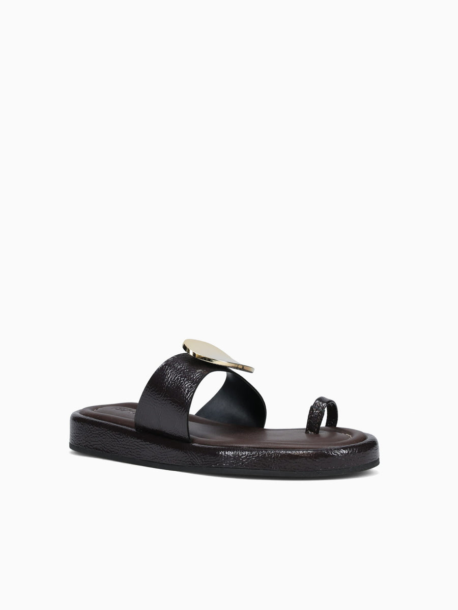 Shapira Macchiato Verniz Molhado Brown / 5 / M