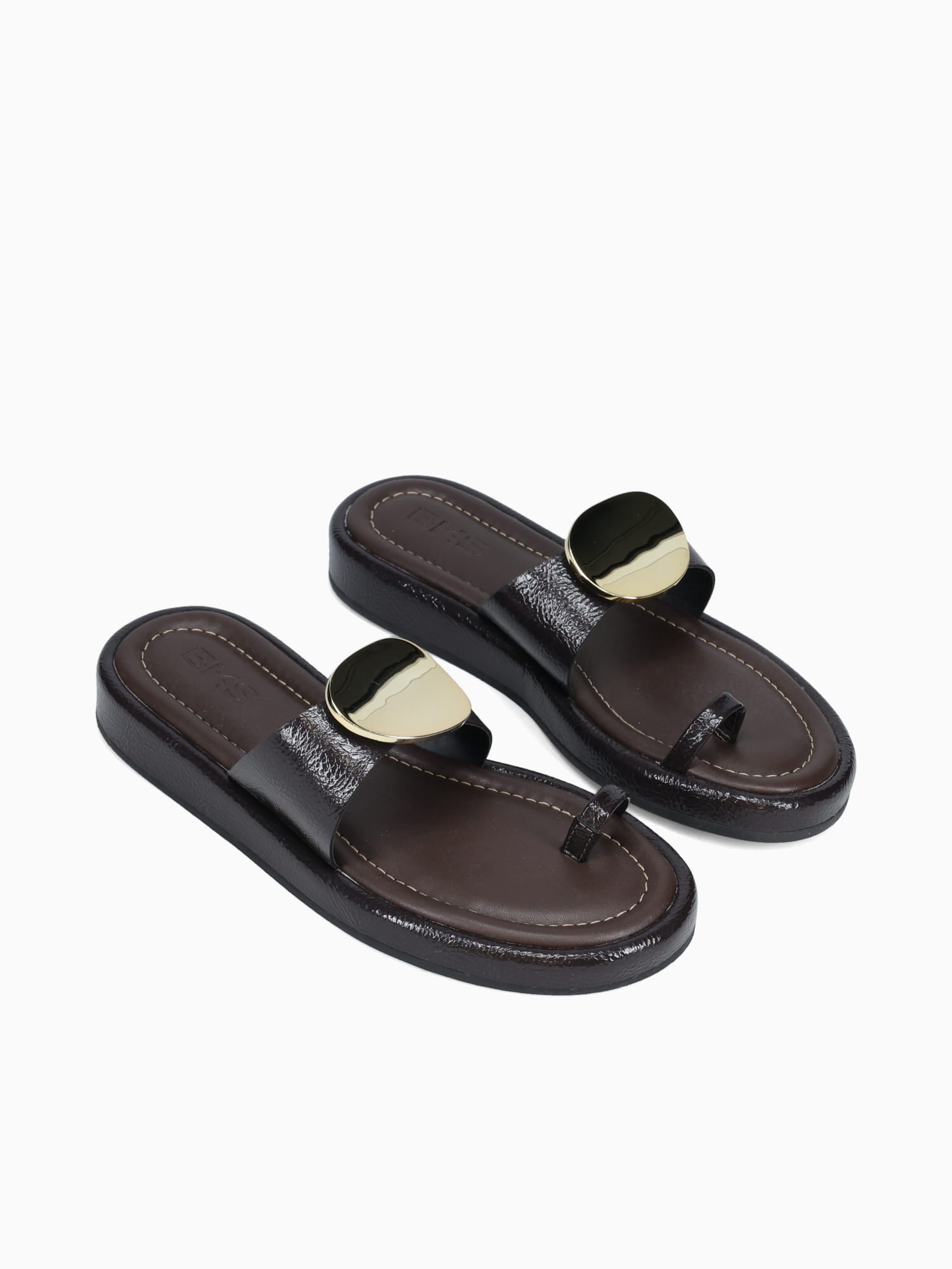 Shapira Macchiato Verniz Molhado Brown / 5 / M