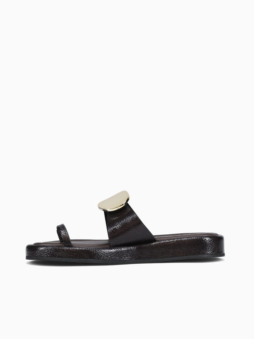 Shapira Macchiato Verniz Molhado Brown / 5 / M
