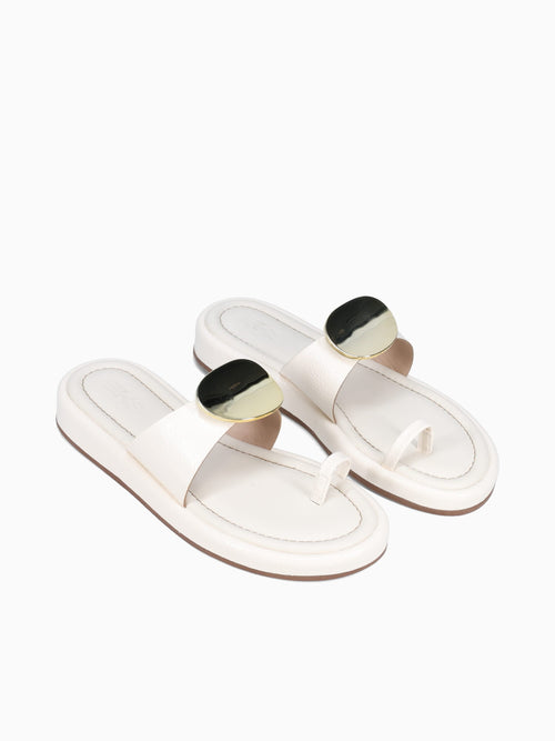 Shapira Off White Verniz Molhado Off White / 5 / M