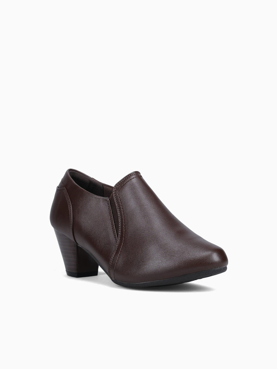 Hannah Dark Brown Smooth Dark Brown / 5 / M
