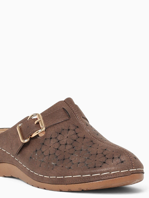 Hilda Brown Smooth Brown / 5 / M