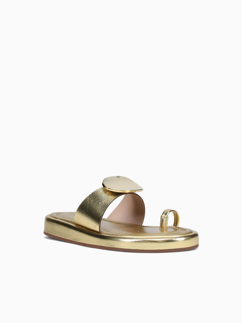 Shapira Gold Crinkle Gold / 5 / M