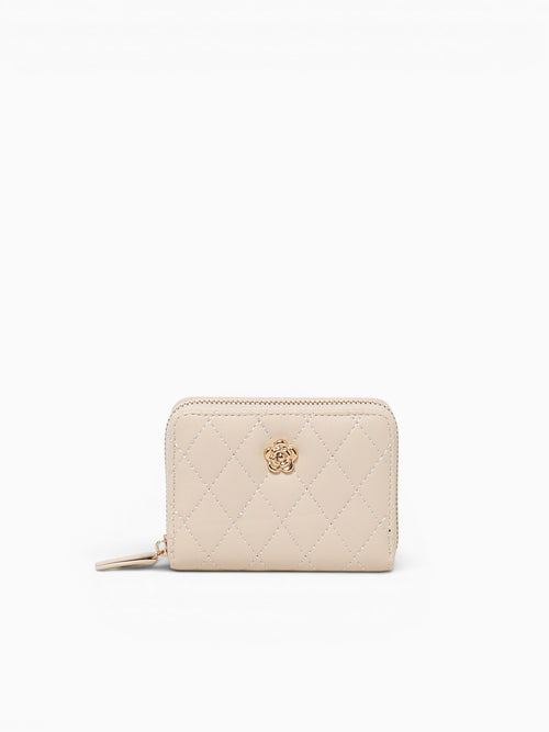Carolyn Wallet Btm Off White
