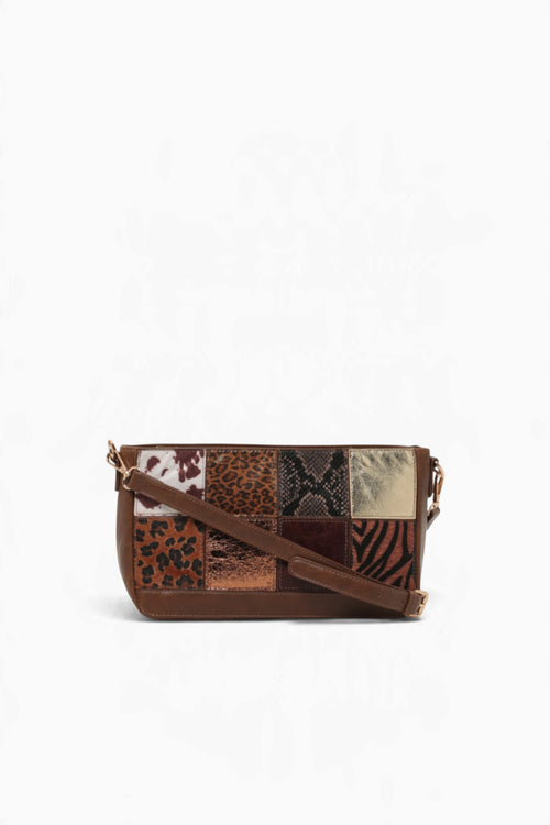 Bee Crossbody Brown Multi Brown Multi