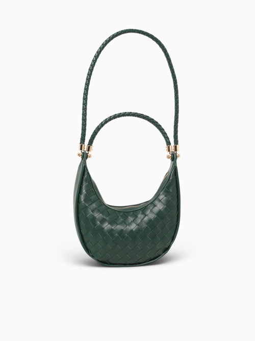 Fey Sml Shoulder Bag Forest Green Green