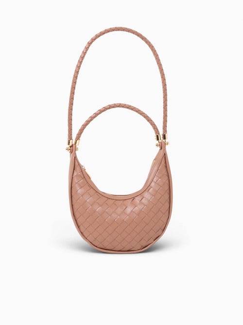 Fey Sml Shoulder Bag Taupe Mushrom Taupe