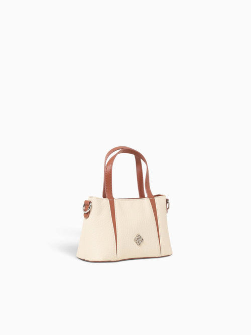 Jade Crossbody Off White Tan Off White