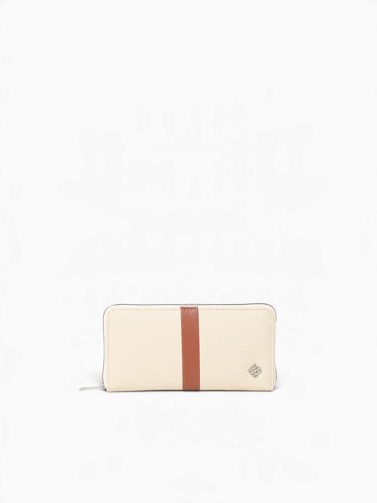 Joy Wallet Off White Tan Off White