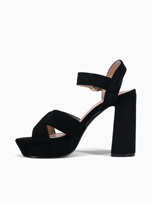 Chany Black Suede Black / 5 / M