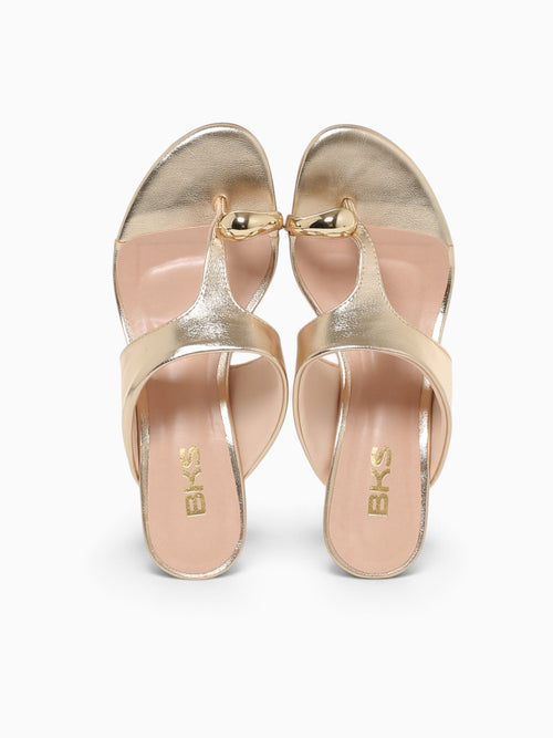 Fabianna Gold Metallic Gold / 5 / M