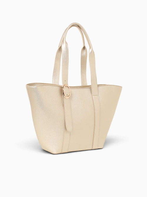 Remi Tote Gold Gold