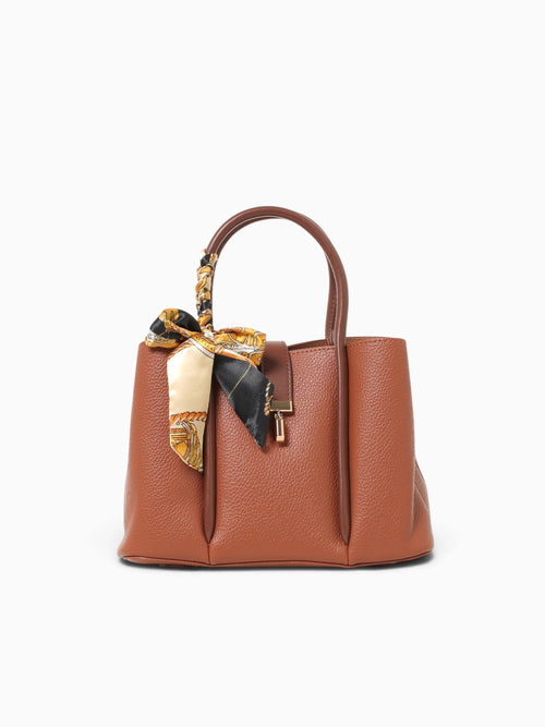 Linn Top Handle Brown Brown