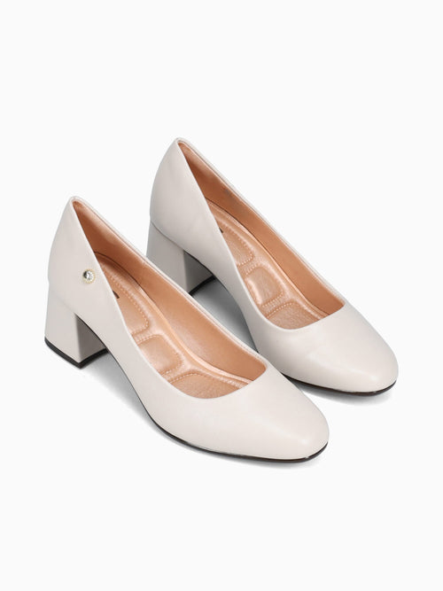 Claudette Off White Napa Off White / 5 / M