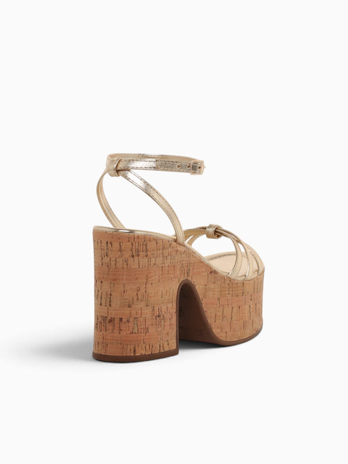 Harriet Ouro Light Metallic Gold / 5 / M