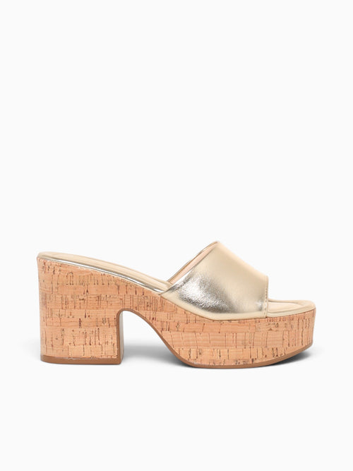 Hayley Ouro Metallic Gold / 5 / M