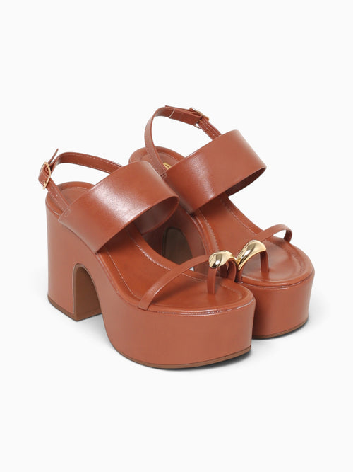 Zennia Brown Smooth Brown / 5 / M