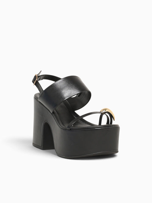 Zennia Black Smooth Black / 5 / M