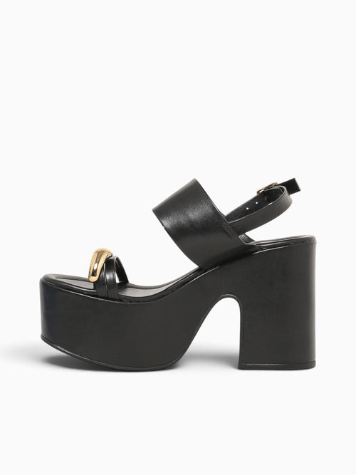 Zennia Black Smooth Black / 5 / M