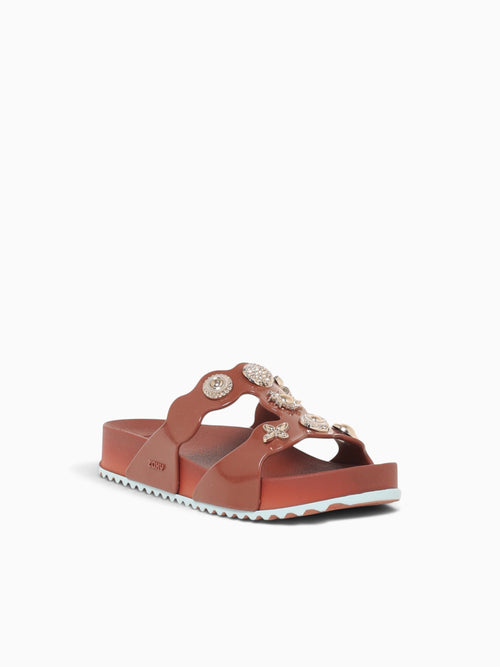 Charms Ad Brown Jelly Off White / 5 / M