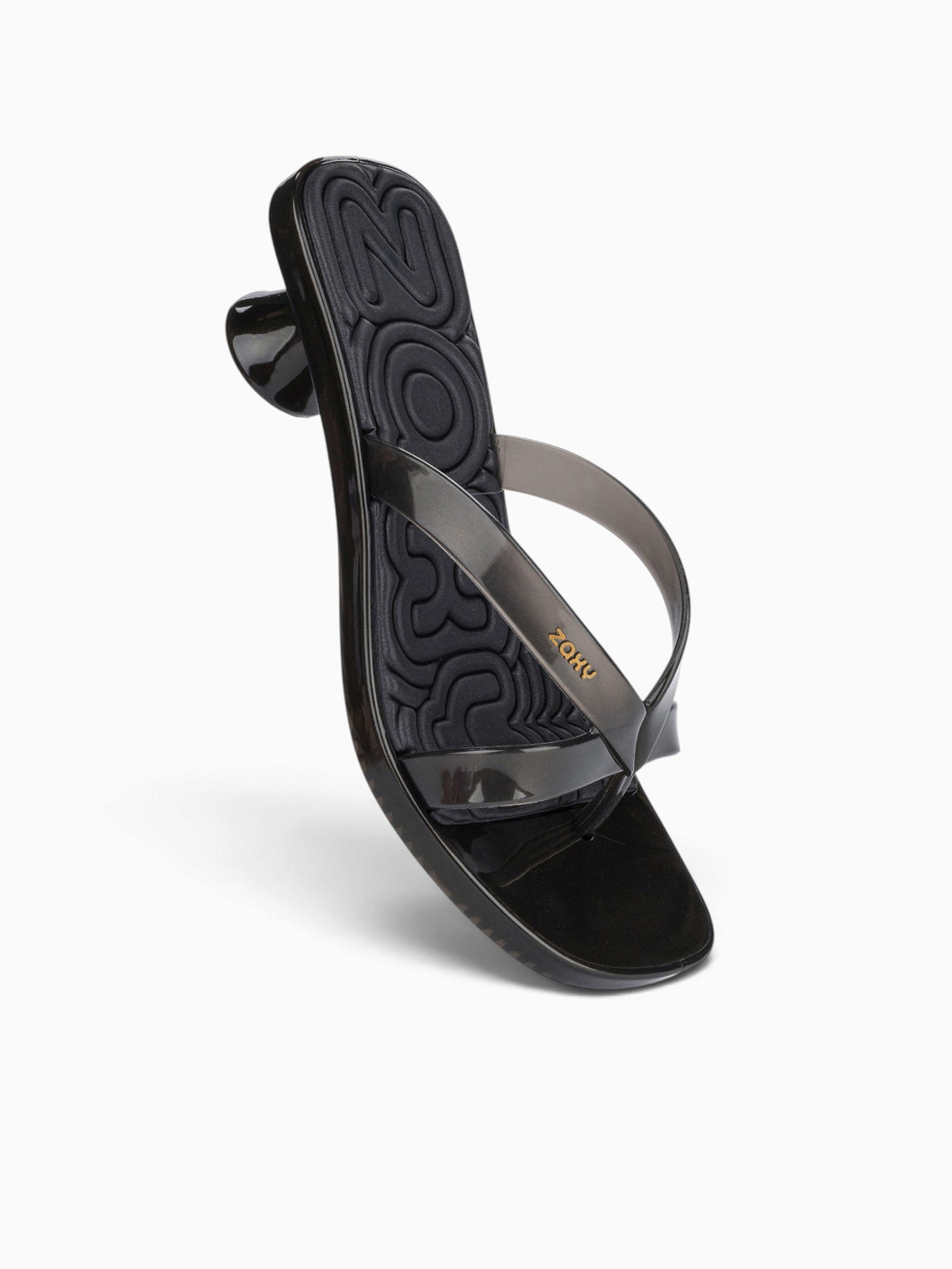 Hit Kitten Heel Ad Black Jelly Black / 5 / M